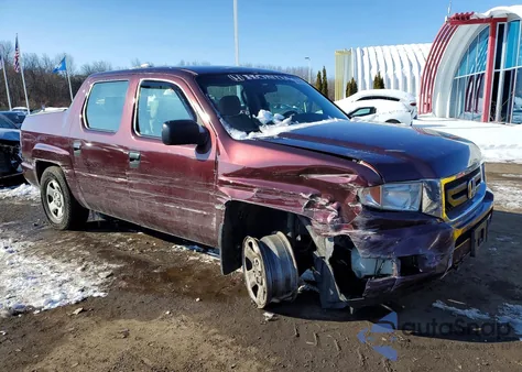 2011 Honda Ridgeline Rt z USA, uszkodzony, nr VIN 5FPYK1F22BB003568